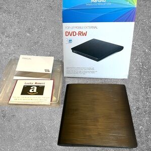 Pop-up Mobile External DVD-RW Drive - Brand New